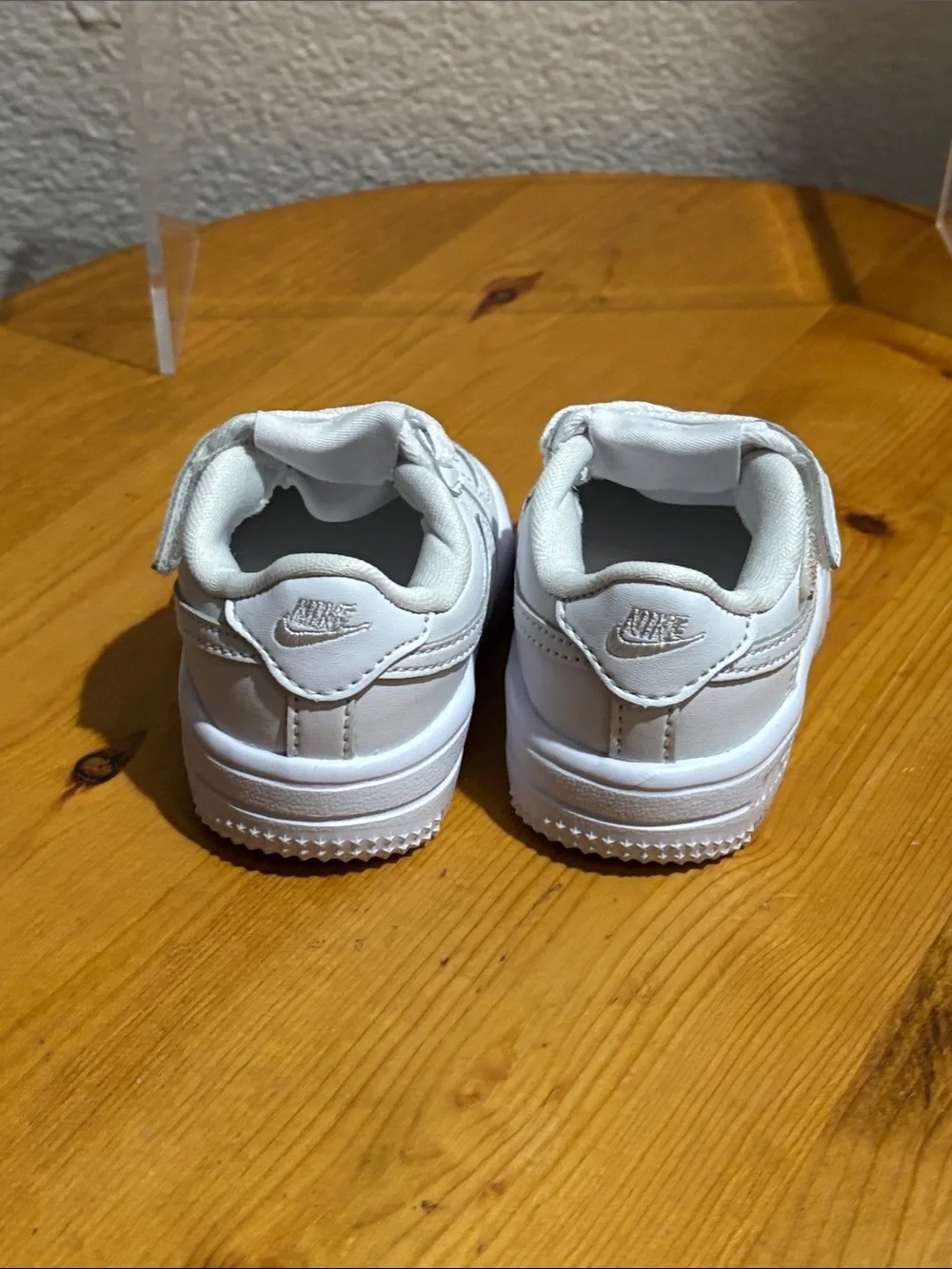 Nike Kids White Athletic Sneakers - Classic Everyday Shoe 2C